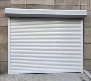 Puerta de <span class=keywords><strong>persiana</strong></span> enrollable de aluminio para <span class=keywords><strong>garaje</strong></span> a prueba de huracanes de alta calidad, diseño novedoso, <span class=keywords><strong>precio</strong></span> de fábrica, <span class=keywords><strong>persiana</strong></span> enrollable automática - Product Image 1