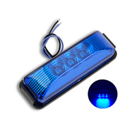 Feu de position latéral LED étanche 12V 24V pour camion, remorque, poids lourd, caravane, bus - Autre accessoire d'éclairage automobile