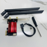 Adaptor Desktop Mini PCI-Express Eksternal Nirkabel 1300Mbps