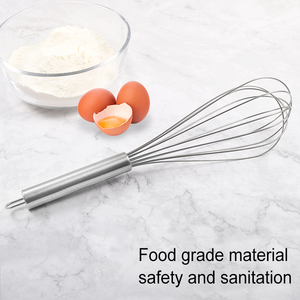 <span class=keywords><strong>Fouet</strong></span> à œufs en acier inoxydable, outil de <span class=keywords><strong>cuisine</strong></span> manuel au design classique, pour usage domestique, personnalisable ou standard, à <span class=keywords><strong>prix</strong></span> bas - Product Image 4