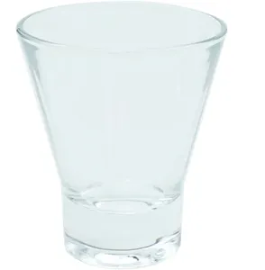 थोक स्पष्ट 8oz भारी आधार व्हिस्की ग्लास मोटी स्टेम मार्टिनी ग्लास