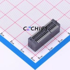 MEC1-120-02-F-D-A Gold Finger Connector SMD,P=1mm Connector 1mm 40P Vertical Mount Phosphor Bronze - Product Image 2