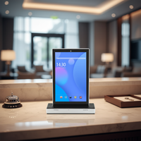 Tablette PC tactile double écran en forme de L de 10,1 pouces, système Android 11, processeur Quad Octa Core, RJ45, Wi-Fi, POE, NFC, GSM 4G, kiosque éducatif