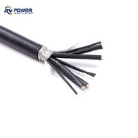 Cable Flexible para Robot de Tubería Vectran Reforzado Inspección de Tuberías Crawler PUR Cable de Alimentación