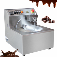 Petit comptoir professionnel hobart multifonction pour la fusion du chocolat domestique, machine à conques