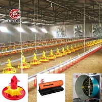 Mangeoire et abreuvoir automatiques avec garantie d'un an pour élevage commercial de poulets