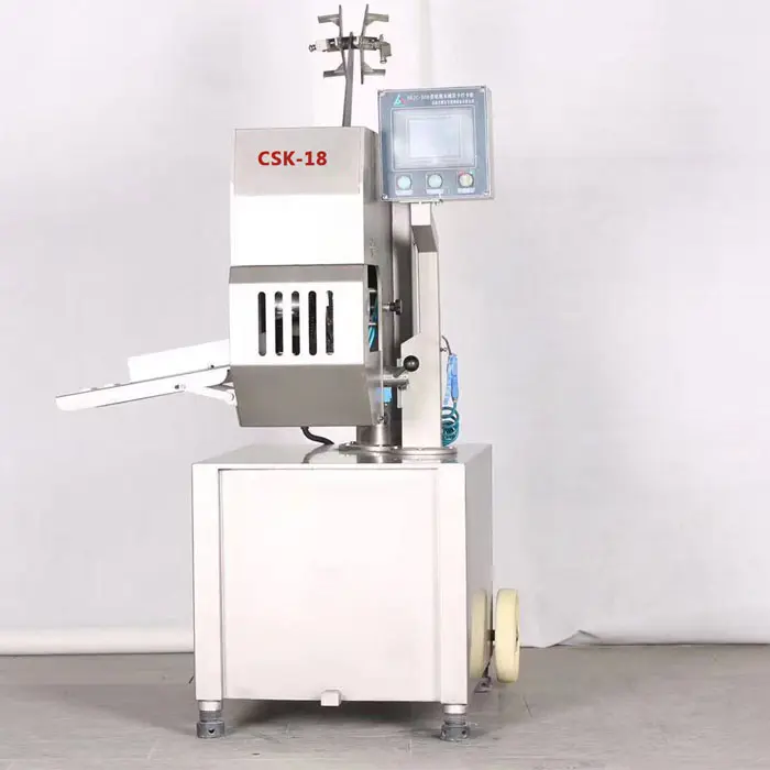 CSK-18 Automatische Wurst Clipper R-Form Wurst Doppel Clipper Wurst Clipping Maschine