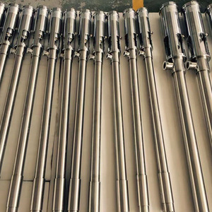 Bomba de barril neumática vertical FY, 3.2T/H de flujo, bomba de engrase portátil operada por aire para la industria de alimentos y bebidas, carcasa de SUS304/SUS316L - Product Image 3