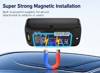 Traceur GPS sans fil 4G 2G avec batterie rechargeable de 5000 mAh, dispositif de suivi magnétique pour voiture, véhicule et biens