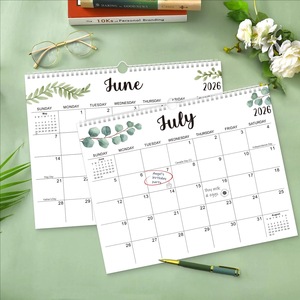 Calendario de pared 2026-2027, calendario académico de 18 meses, enero de 2026, junio de 2027, calendario mensual para colgar en la pared con papel grueso - Product Image 1