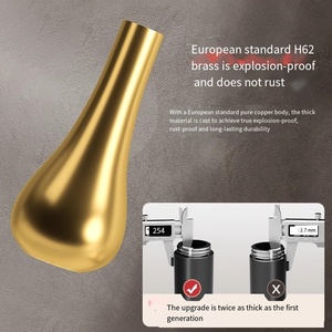 Wall Mounted Single Hole Brass Ceramic Single Handle <strong>Metered</strong> Sense Faucet Mixer <strong>Tap</strong> Modern Living Room Bathroom Bathtub - Product Image 4