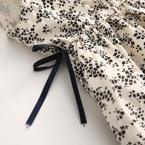 Robe de mariée pour filles, modèle Meles, florale, en dentelle, coupe trapèze, longueur genou, pour enfants de 2 ans, nouveaux produits à la recherche - Product Image 5