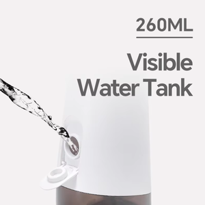 <span class=keywords><strong>Irrigador</strong></span> Bucal Eléctrico Portátil de Alta Frecuencia, Tanque de 260 ml, Resistente al Agua IPX5, 4 Modos de Limpieza <span class=keywords><strong>para</strong></span> el Hogar y Viajes - Product Image 4