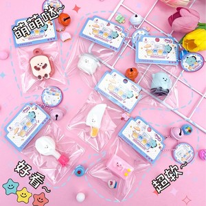 CHENXI Nouveau Jouet Anti-Stress Populaire et Amusant en Forme de Cuillère, Mini Taba Mochi Squishy avec Clochette - Product Image 2