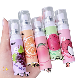 Spray buccal portable format voyage, parfum fruité menthe pêche, pour soulager la mauvaise haleine et rafraîchir l'haleine, vente en gros - Product Image 2