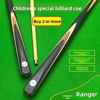 JINGDIAN Queue de billard monobloc en bois d'érable 17oz, pour débutants, pour billard et snooker, usage domestique et club