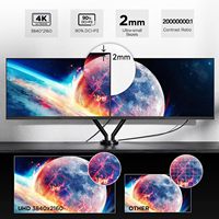 Monitor LCD Plano Koorui de 27 Pulgadas, 4K UHD, 3840*2160, IPS, para Escritorio, Oficina, Negocios, Computadora, PC