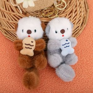 Llaveros de Peluche de Nutria, Juguetes de Peluche de Dibujos Animados, Mini Llaveros de Peluche Suaves y Lindos de Nutria, Colgantes para Bolsos, Llavero de Nutria Marina - Product Image 4