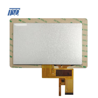 7 ''7 pulgadas 1024x600 resolución IPS MIPI USB I2C interfaz PCAP TFT pantalla LCD con panel táctil capacitivo