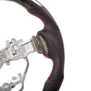 Volante de Fibra de Carbono LED para <span class=keywords><strong>Lexus</strong></span> LX <span class=keywords><strong>570</strong></span> GS350 ES350 RX350, Volante Económico - Product Image 3