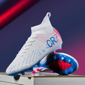 Botas de Fútbol Profesionales para Hombre, Más Vendidas, Fabricante OEM, Logotipo Personalizado, Tacos de Fútbol para Terreno Firme, Estilo <span class=keywords><strong>Baloncesto</strong></span> - Product Image 3