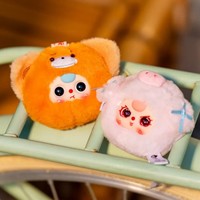 Haute qualité bébé trois minuscules animaux en peluche boîte aveugle chanceux mystérieux cadeau de collection jouet