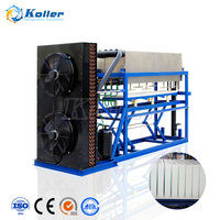 Machine à glaçons en bloc de plaque en aluminium de 2 tonnes avec nouvelle technologie et R22 pour usine de glace de Koller chinois