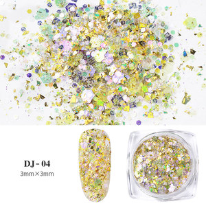 Mixed Nail Glitter Sequins Manicure Decoration Flakes DIY Nail Art Design Supplies for Salon Use - Product Image 4