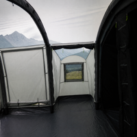 Grande tente gonflable imperméable pour 5-6 personnes, grande tente familiale/auvent