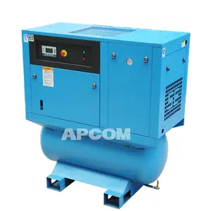 Industrial Heavy Duty Direct 11kw 15hp aircompressor AC direct driven air compressing machines screw compressor SDTM-11