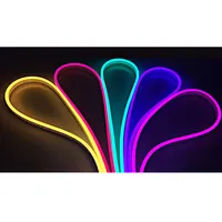 6mm dar DIY Neon LED ışık şerit DC12V LED SMD 2835 120LEDs/M IP67 su geçirmez esnek şerit yumuşak LED neon ışıkları/neon lamba