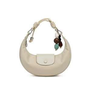 OEM ODM Vintage Half Moon Hobo Shoulder <b>Handbag</b> Stylish Casual Dumpling Crossbody Bag Fashion Nylon Adjustable Strap Lightweight - Product Image 2