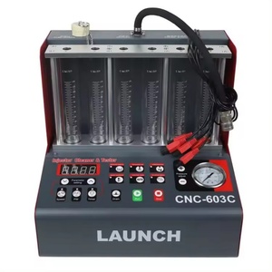 Launch CNC603C inyector de combustible <span class=keywords><strong>para</strong></span> coche, probador, máquina limpiadora, inyector, boquillas de lavado, varios idiomas, limpieza por <span class=keywords><strong>ultrasonido</strong></span>, CNC-603C - Product Image 3