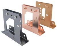 Piezas de Metal Laminado de Latón Mecanizadas por CNC Personalizadas para Equipos Industriales y Aplicaciones Eléctricas