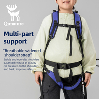 Qunature enfants Snowboard sac à dos avec avec corde de traction outil de Sport de plein air entraîneur de Ski enfants Ski harnais sac d'entraînement