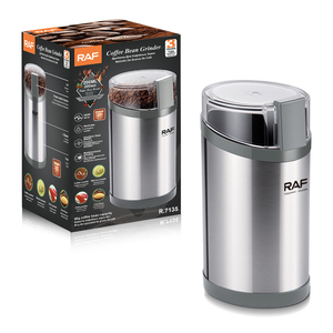 Molinillo de Café RAF R.7135, 280W, 200ML, 32000 RPM, Cuchillas de Acero Inoxidable, Recipiente Lavable para Café, Chile, Matcha y Harina de Maíz - Product Image 5