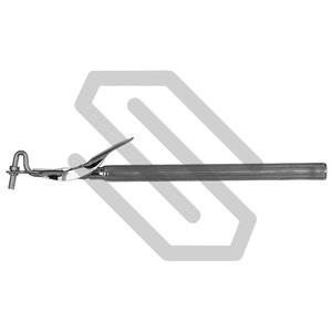 Porte-amalgame dentaire à extrémité unique-grands Instruments chirurgicaux Jumbo réguliers en acier inoxydable CE - Product Image 1