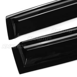 Black Car <b>Window</b> Visor Shade Guard Vent Wind Rain Sun Guard <b>Cover</b> Deflector for Honda for Accord 2018-2020 Wind Visor Sun Shade - Product Image 4