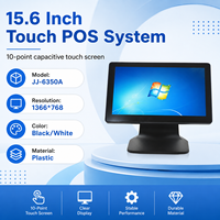 Terminal Punto de Venta Todo en Uno de 15.6 Pulgadas, Pantalla Táctil Única, Caja Registradora POS de Aluminio para Tiendas Minoristas, Suministro de Fábrica