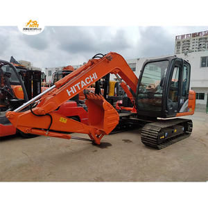 95% NUEVO Excelente rendimiento de trabajo Excavadora usada ZX70 de Japón Maquinaria de movimiento de tierras 7 toneladas Excavadora sobre orugas ZX 70 - Product Image 1