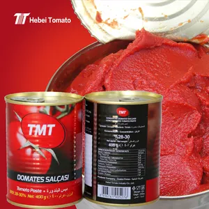 tin can 70g 210g 400g 800g tomato paste top quality 28-30% brix in different sizes tomato sauce