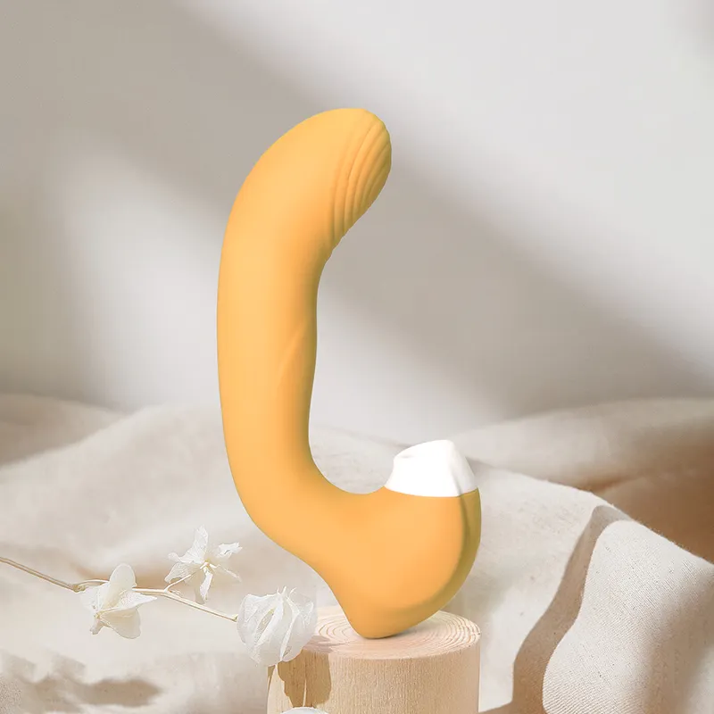 style silicone Nipple and clitoris Sucking Vibrator Telescopic Dildo Vibrators sex toys for couples adult sex toys
