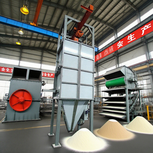 Nouveau <span class=keywords><strong>Bicarbonate</strong></span> d'ammonium Type fermé en acier inoxydable tonne sac décharge Station dépoussiérage pour sucre poudre plastique détail - Product Image 2