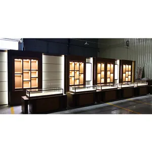 Luxury Modern Jewelry Store Display Furniture With Jewellery Shop Counter