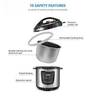 Appareil de cuisine électrique en marbre, multi-cuiseur, grande capacité 6L <span class=keywords><strong>8L</strong></span> 10L 12L - Product Image 2