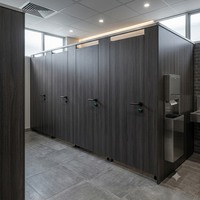 Panel Fenólico Compacto HPL Kangnuo, Resistente al Agua, para Proyectos de Divisiones de Baños Comerciales