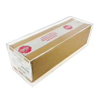 Boîte de présentation en acrylique pour cartes Pokémon, boîte de rangement pour 6 paquets de boosters maîtres
