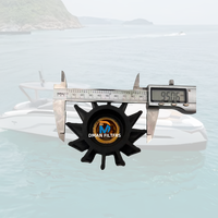 Kit de roue à aubes de pompe à eau de mer au prix d'usine 196-0390 21951356 2637536 pour remplacement de moteur de bateau