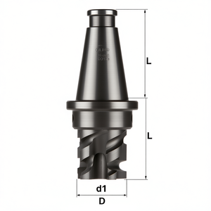Mandrin de fraiseuse Fervi Weldon Type D d1 Taille L - Product Image 2