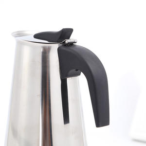 Machine à café, cafetière <span class=keywords><strong>moka</strong></span>, latte américain, <span class=keywords><strong>brûleur</strong></span> électrique, presse italienne, cafetière à piston, bouilloire à café, cuisinière, acier inoxydable - Product Image 3
